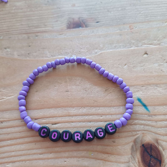 "Courage" bracelet